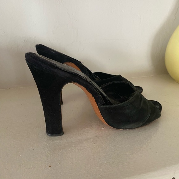 1950’s Black suede springolators - Picture 4 of 5